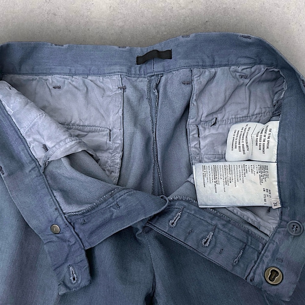 Prada Denim Effect Pants - image 4